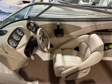 Finished marine upholstery seating